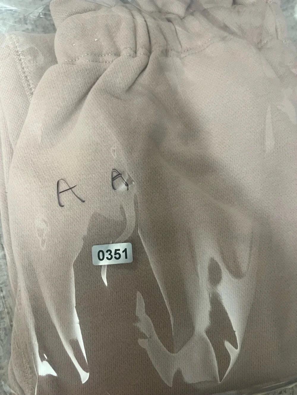 Abercrombie & Fitch Pink Paperbag High Rise Joggers Sweatpants Small - Picture 11 of 13